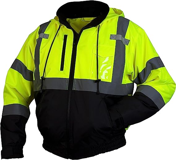 BOMBER JACKET - LIME - MEDIUM BOMBER JACKET - LIME - MEDIUM